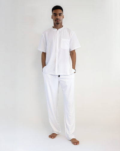 VERANO - TED - BLOUSE MC COL MAHO HOMME